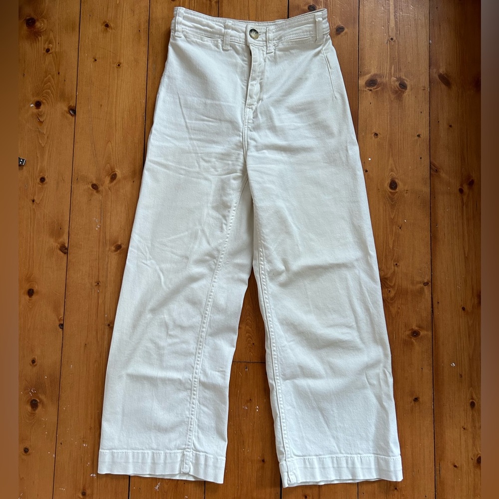 Free People Wide Leg Cropped Patti Pant, size 25